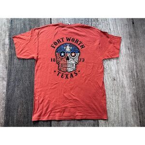 NWOT Teasing Muerto The Duck Company Shirt Size Large Fort Worth Texas
